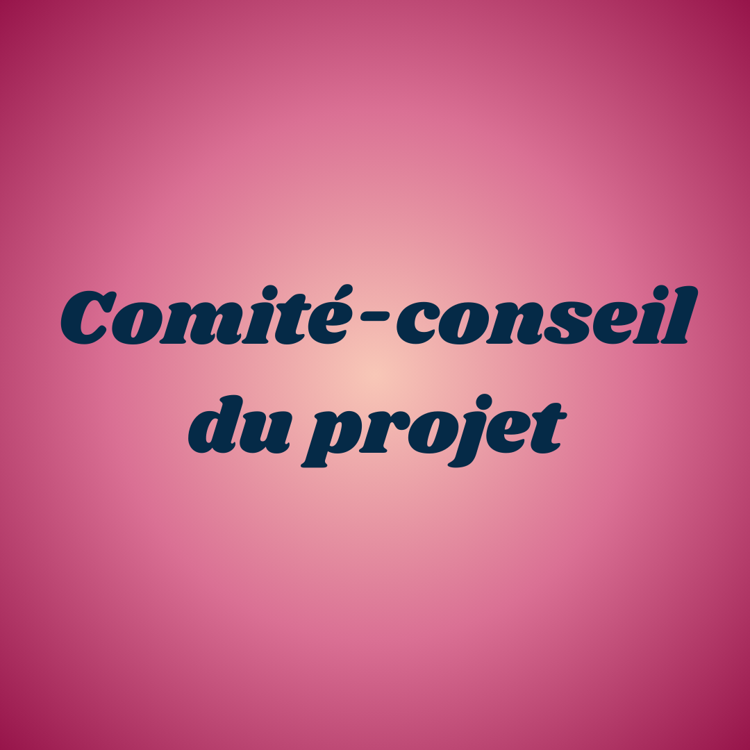 Comité-conseil du projet